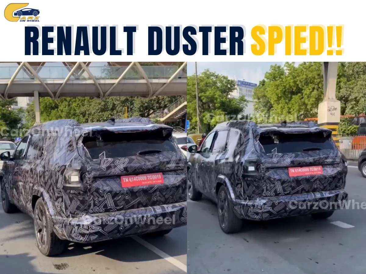Renault Duster Spied Testing in India: Big Comeback Loading?