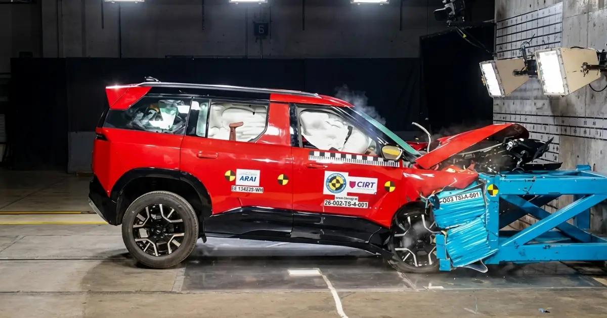 Tata Sierra Gets a 5-Star Bharat NCAP Safety Rating