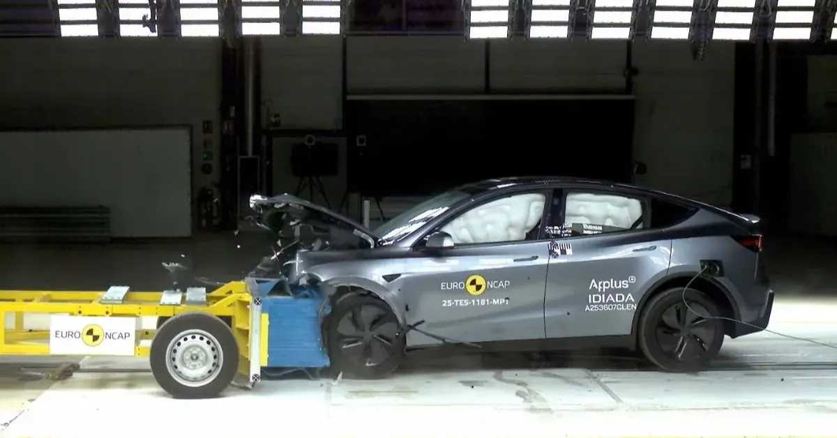 Tesla Model Y Gets 5-Star Euro NCAP Safety Rating Tesla Model Y Gets 5-Star Euro NCAP Safety Rating-image