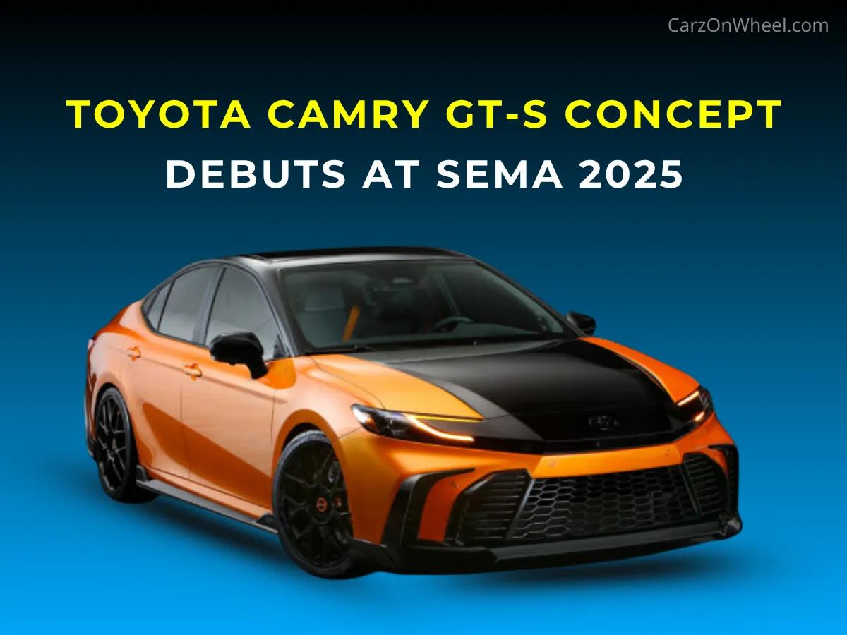 Toyota Camry GT-S Concept Debuts at SEMA 2025