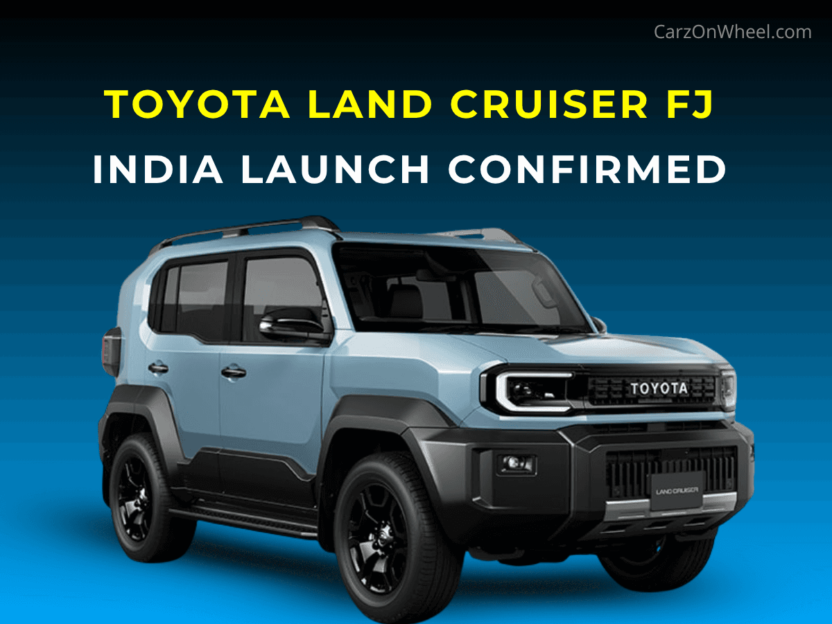Toyota Land Cruiser FJ India Launch Confirmed for 2028